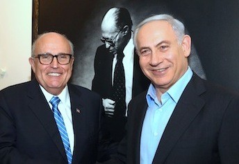 Rudy stands with Netanyahu: Former Mayor Rudy Giuliani this week voiced unwavering support for Prime Minister Netanyahu