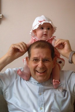 Warren Weinstein and his granddaughter