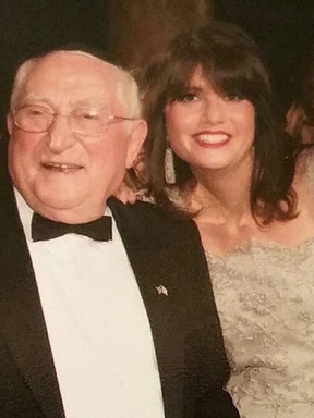 Harry Engelman with his daughter Debbie.