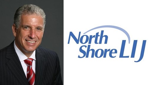 By Mark L. Claster, Chair, Northwell Health Board of Trustees, and the North Shore LIJ logo.