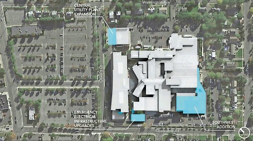 Expansion of the Oceanside campus of South Nassau Communities Hospital will add more space to the emergency room and seven new operation rooms.