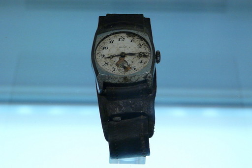 From the Hiroshima Peace Memorial Museum, a watch frozen at 8:15 on Aug. 6, 1945.