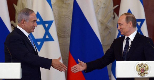 Prime Minister Netanyahu and Russian President Vladimir Putin meet in Moscow on June 7, 2016.