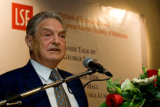 George Soros in Malaysia in December 2006.