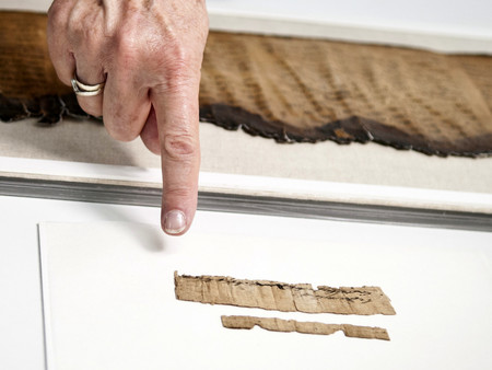 The rare document is preserved in the Israel Antiquities Authority&rsquo;s Dead Sea Scrolls lab.