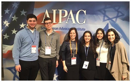 HANC students at AIPAC Schusterman Advocacy Institute.