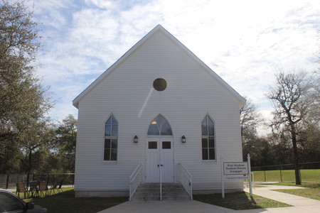 B&rsquo;nai Abraham, the oldest synagogue in Texas, was trucked to Austin in 2015 from Brenham, 90 miles to the east, to get a second life in a city with a more vibrant Jewish population.