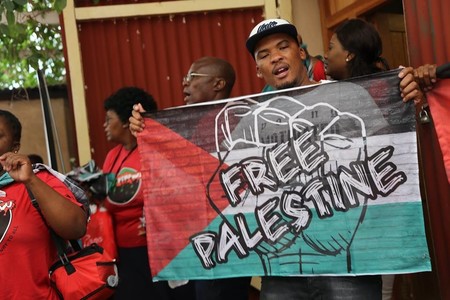 &quot;Israeli Apartheid Week&quot; in Hartebeestpoort, South Africa.