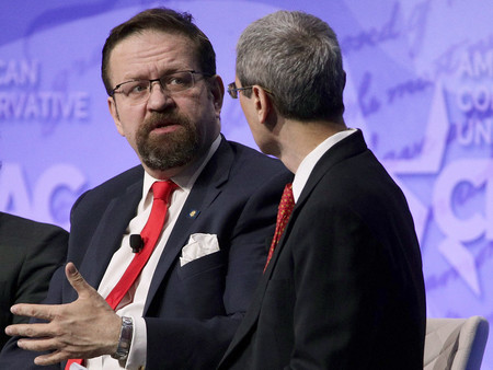 Deputy assistant to President Trump Sebastian Gorka at the Conservative Political Action Conference on Feb. 24, 2017.