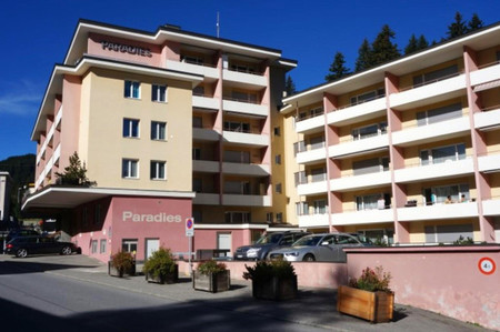 Paradise Apartments hotel in Arosa, near Zurich.