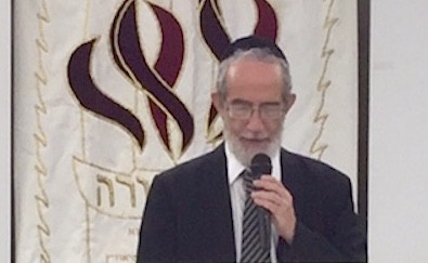 Rabbi Herschel Reichman, rosh yeshiva of Yeshiva University.