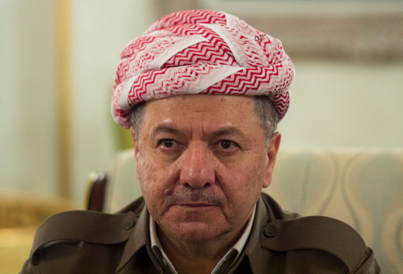 Kurdish President Masoud Barzani.