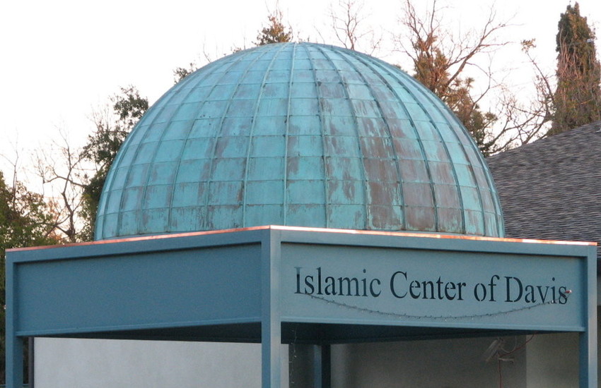 The leader of the California-based Islamic Center of Davis (pictured) said in July, &quot;Oh Allah, liberate the Al-Aqsa mosque from the filth of the Jews ... count them one by one and annihilate them down to the very last one.&quot;