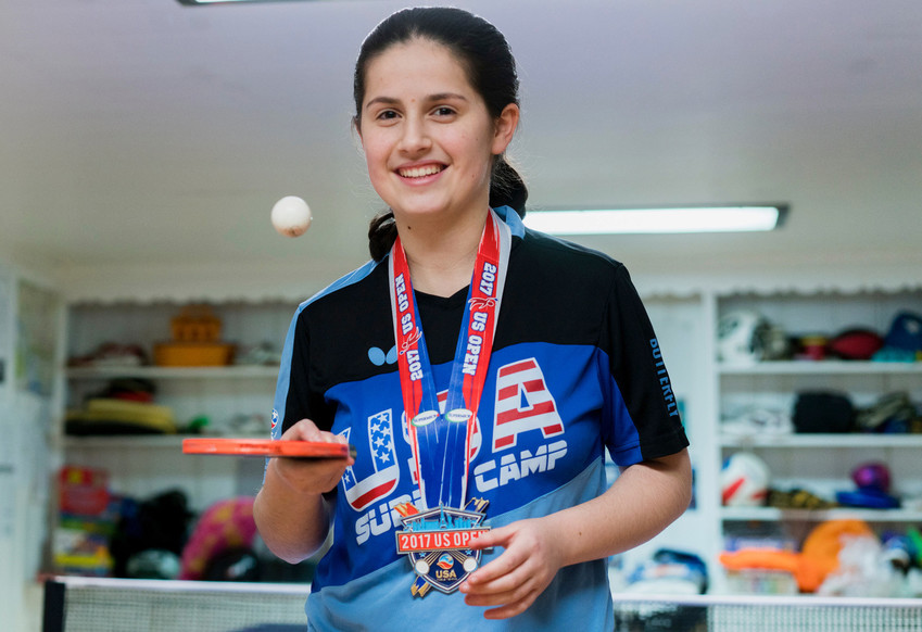 16-year-old Estee Ackerman, a YU High School for Girls student from West Hempstead, hopes to qualify for the 2020 Summer Olympic Games in Tokyo.