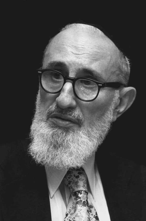 The Rav, Rabbi Soltoveitchik.