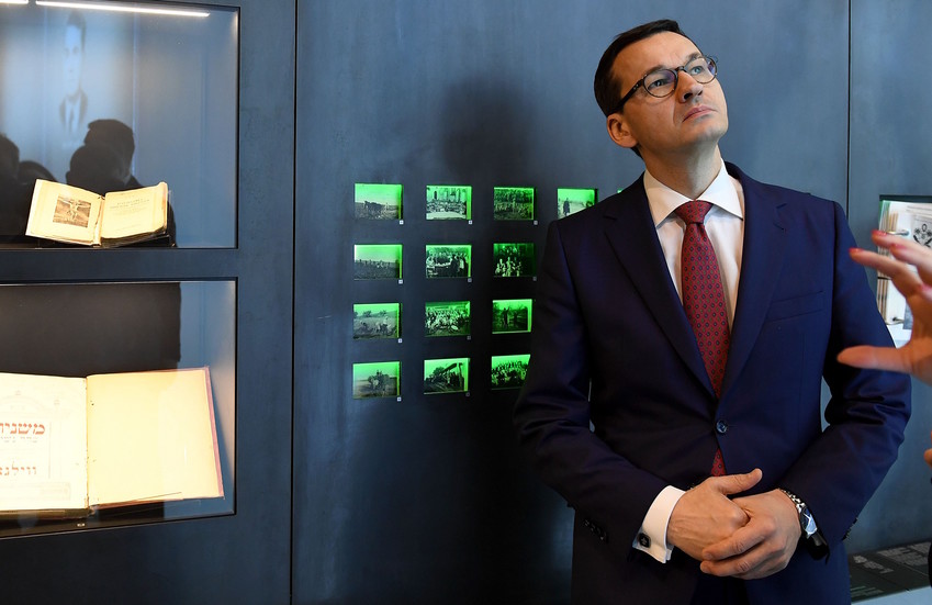 Polish Prime Minister Mateusz Morawiecki visits the Ulma Family Museum that documens the fate of the Polish Ulma family, killed in March 1944 by Nazi Germans for rescueing Jews during the Holocaust.