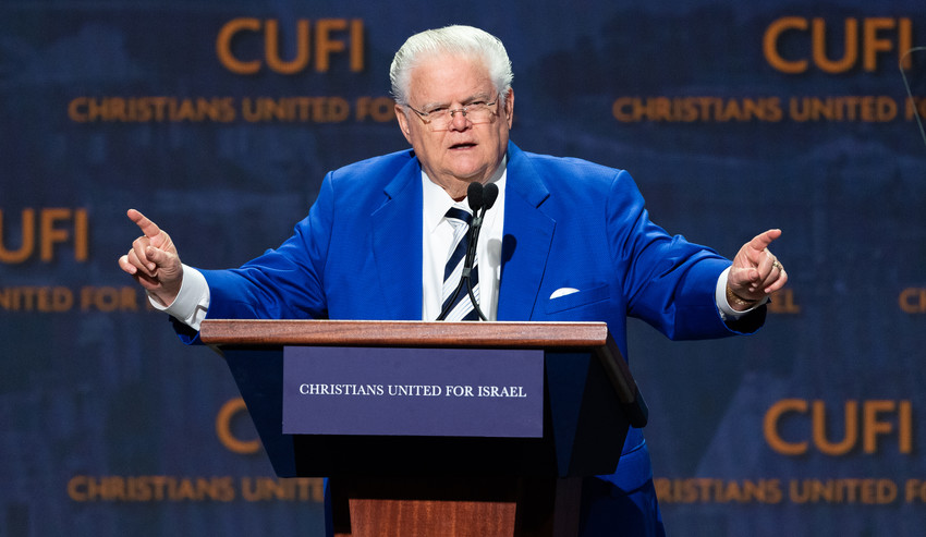 Pastor John Hagee, CUFI founder and Chairman, at the (CUFI) Christians United for Israel's 2018 Washington Summit.