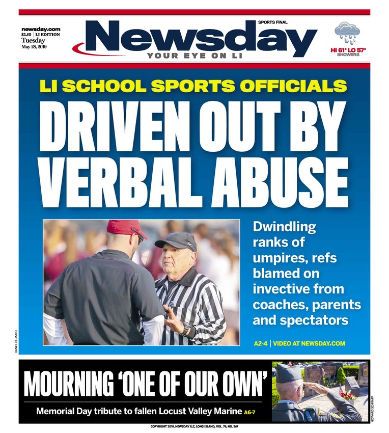 Rabbi Anchelle Perl reacted to a Newsday cover story.