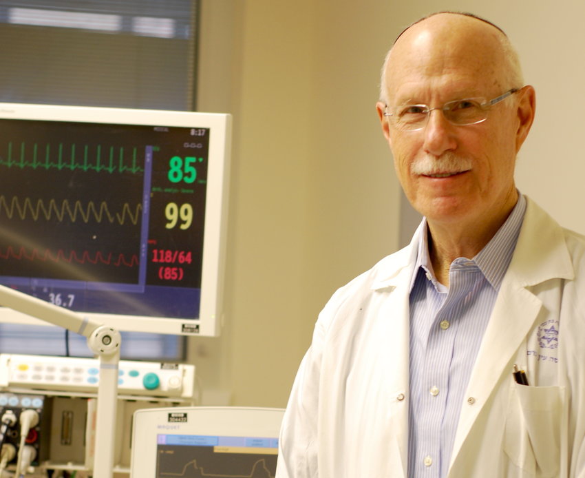 Dr. Charles Sprung, director emeritus of Hadassah Hospital.