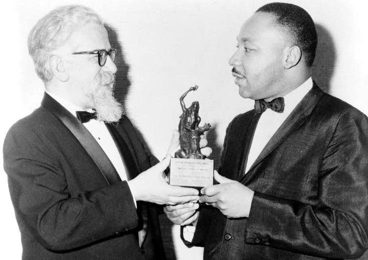 Rabbi Abraham Joshua Heschel and the Rev. Dr. Martin Luther King Jr.