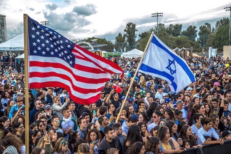 The Israeli-American Council&rsquo;s Celebrate Israel festival in Los Angeles in 2017.