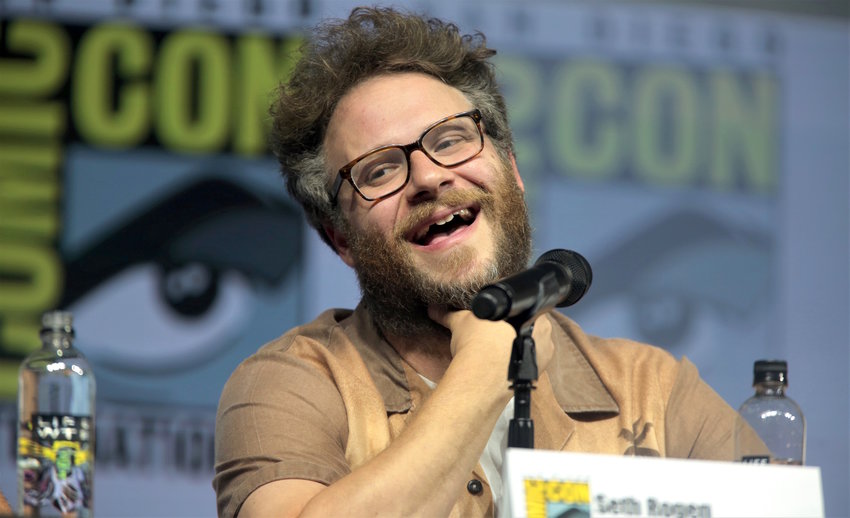 Seth Rogen at the San Diego Comic Con International in July 2018.