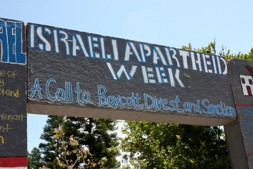 Israeli Apartheid Week on the University of California, Irvine.