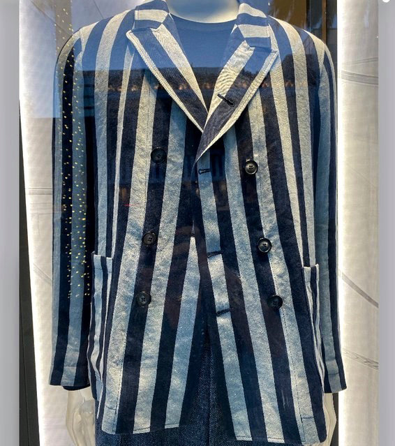 Georgio Armani pulled an item from sale that resembled prison uniforms worn in concentration camps.