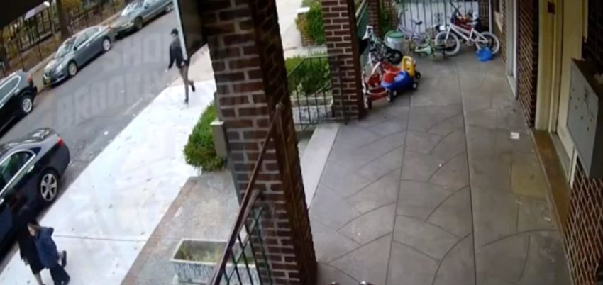 Teens were caught on video pelting eggs on a mother and a child in what was an anti-Semitic hate crime in Brooklyn on Nov. 9, 2019.