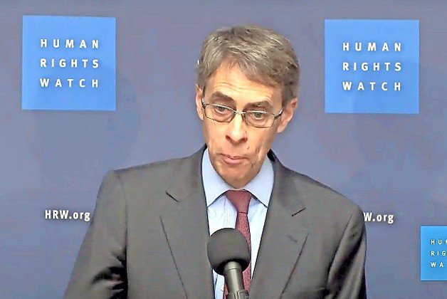 Human Rights Watch executive director Kenneth Roth.