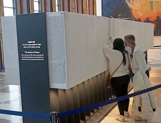 The Book of Names, at UN Headquarters in New York.