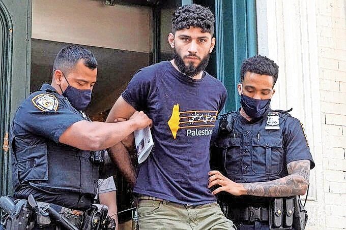 Waseem Awawdeh, arrested in antisemitic attack.