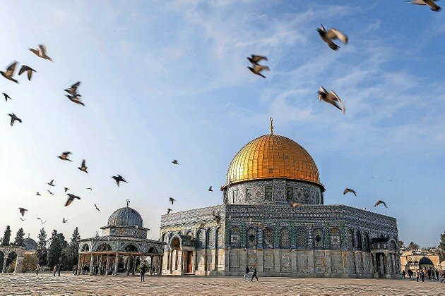 The Al-Aqsa mosque compound in the Old City of Jerusalem, on Jan. 3, 2023.