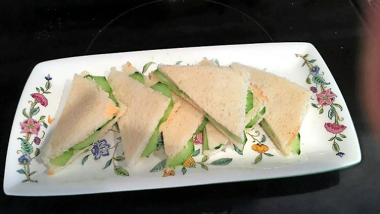 Take out your best trays for winter tea and fill them up with dainty delights, like these Cucumber Sandwiches.