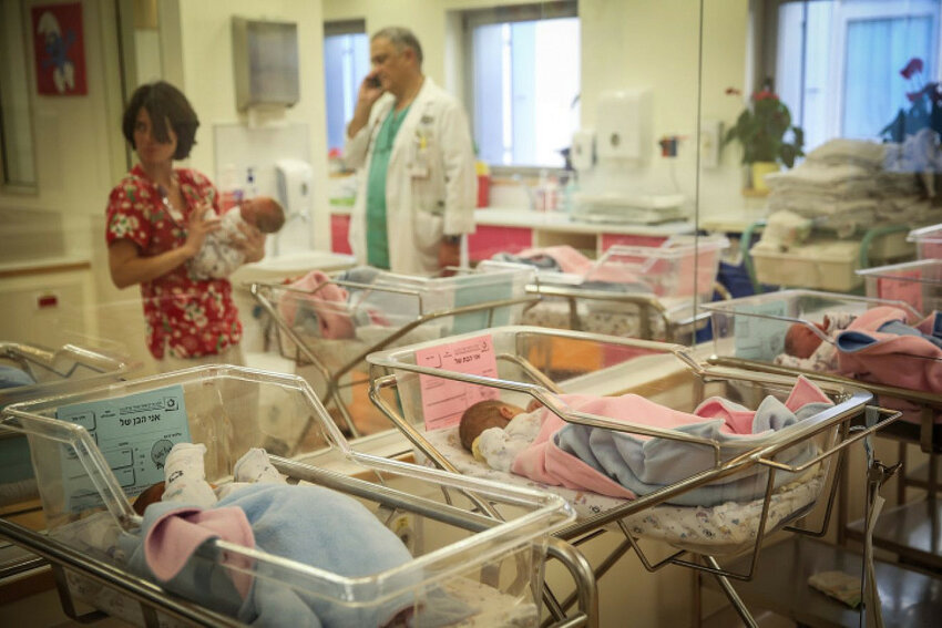 Babies at Shaare Zedek Medical Center in Jerusalem, Jan. 5, 2015.