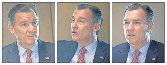Former Rep. Tom Suozzi during his interview with The Jewish Star.