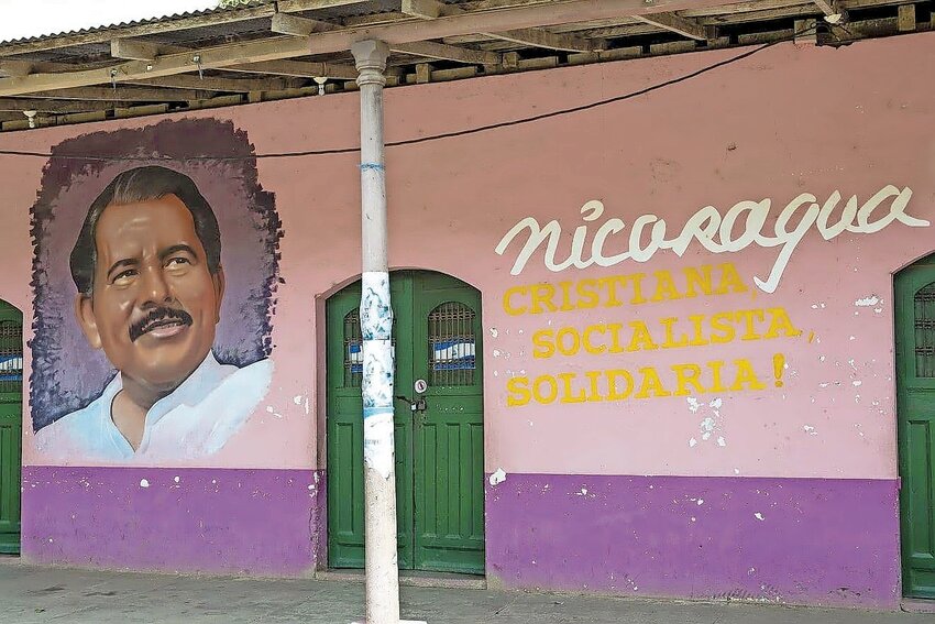 Portrait of Daniel Ortega, who&rsquo;s led Nicaragua since 2007.