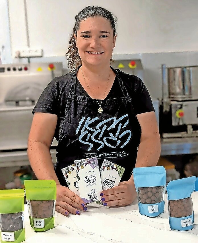 Chanie Koenig originally from Woodmere, started a chocolate business in Northern Israel called Cacao Hagalil.