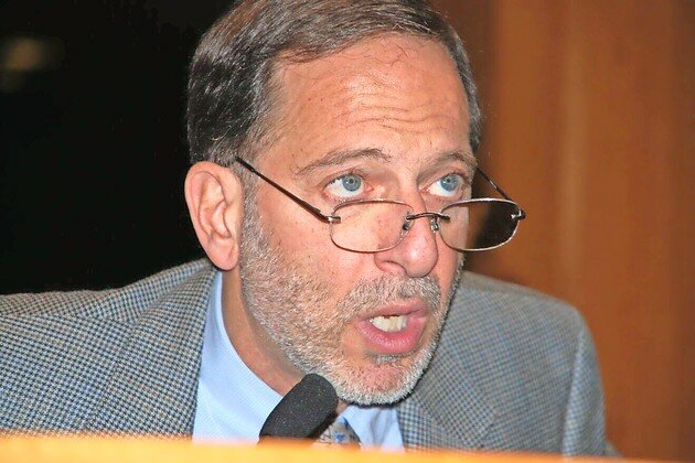 Rashid Khalidi, the Edward Said Professor of Modern Arab Studies at Columbia University, speaking at Brooklyn Law School in 2009.