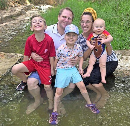 The Attia family in Israel.