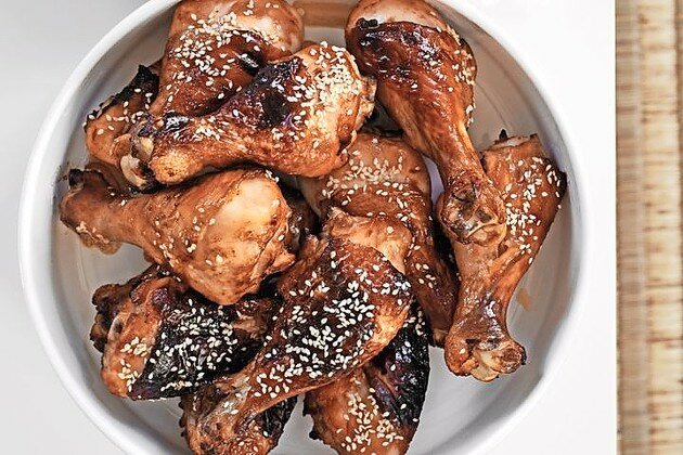 Asian Honey Drumsticks.