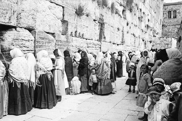 The Kotel in Jerusalem.