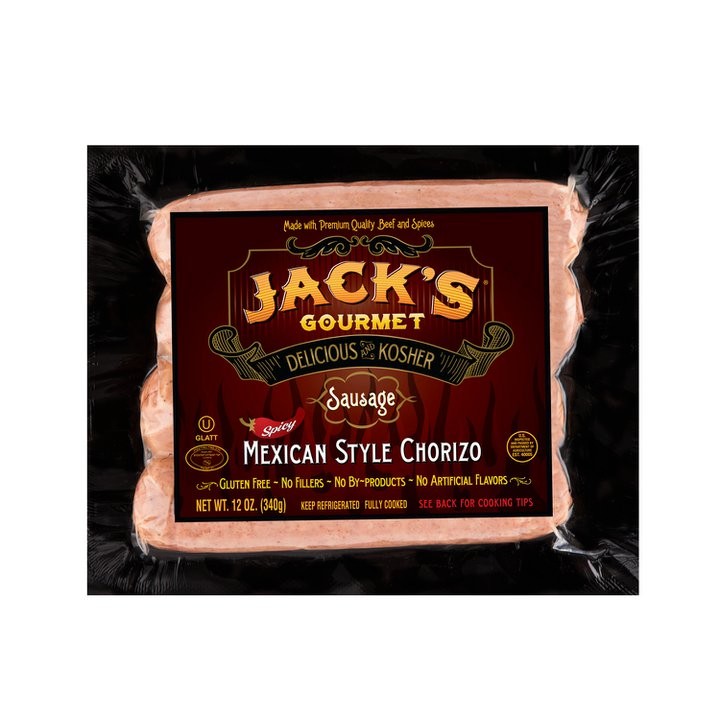 A Mexican-style chorizo sausage by Jack's Gourmet