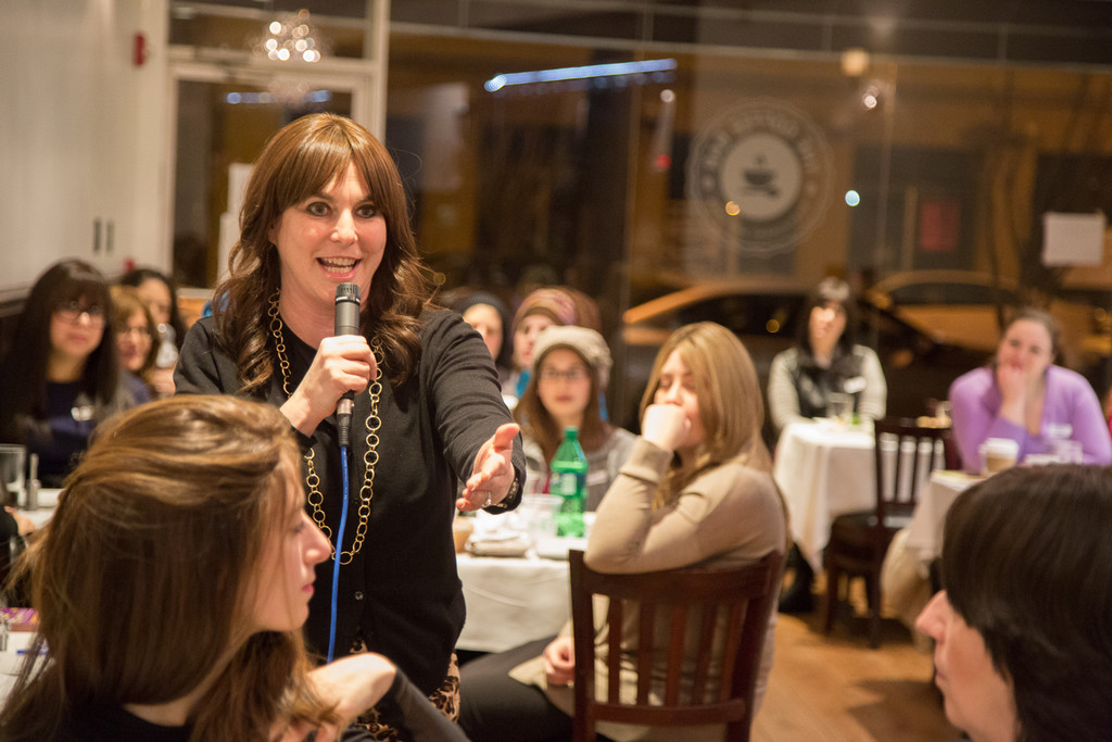 Aussie Gourmet Naomi Nachman shared her passion and strategies for conquering business challenges, at last week’s Jewish Women Entrepreneurs event in Lawrence.