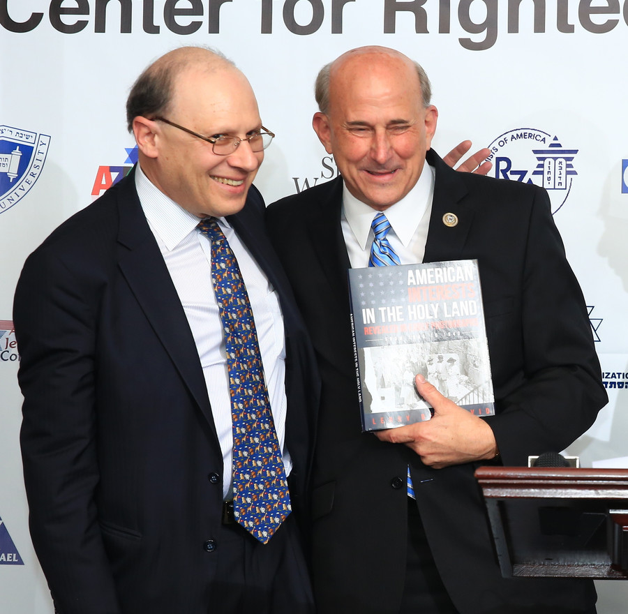 American Friends of Likud Chairman Ken Abramowitz with Rep. Louis Gohmert (R-TX).