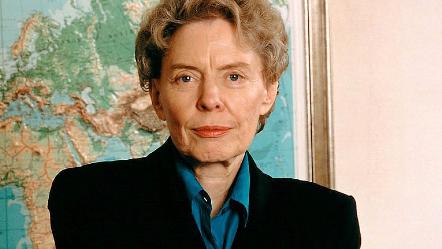 Diplomat Jeane Kirkpatrick.