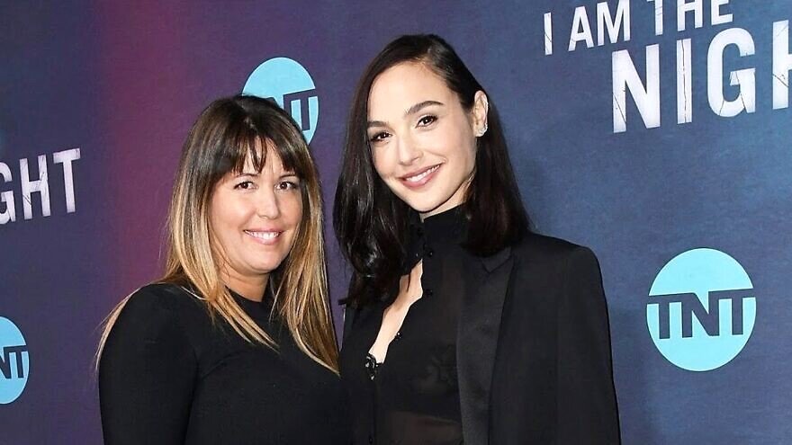 Israeli actress Gal Gadot (right) with Patty Jenkins, who is directing a new “Cleopatra” film.