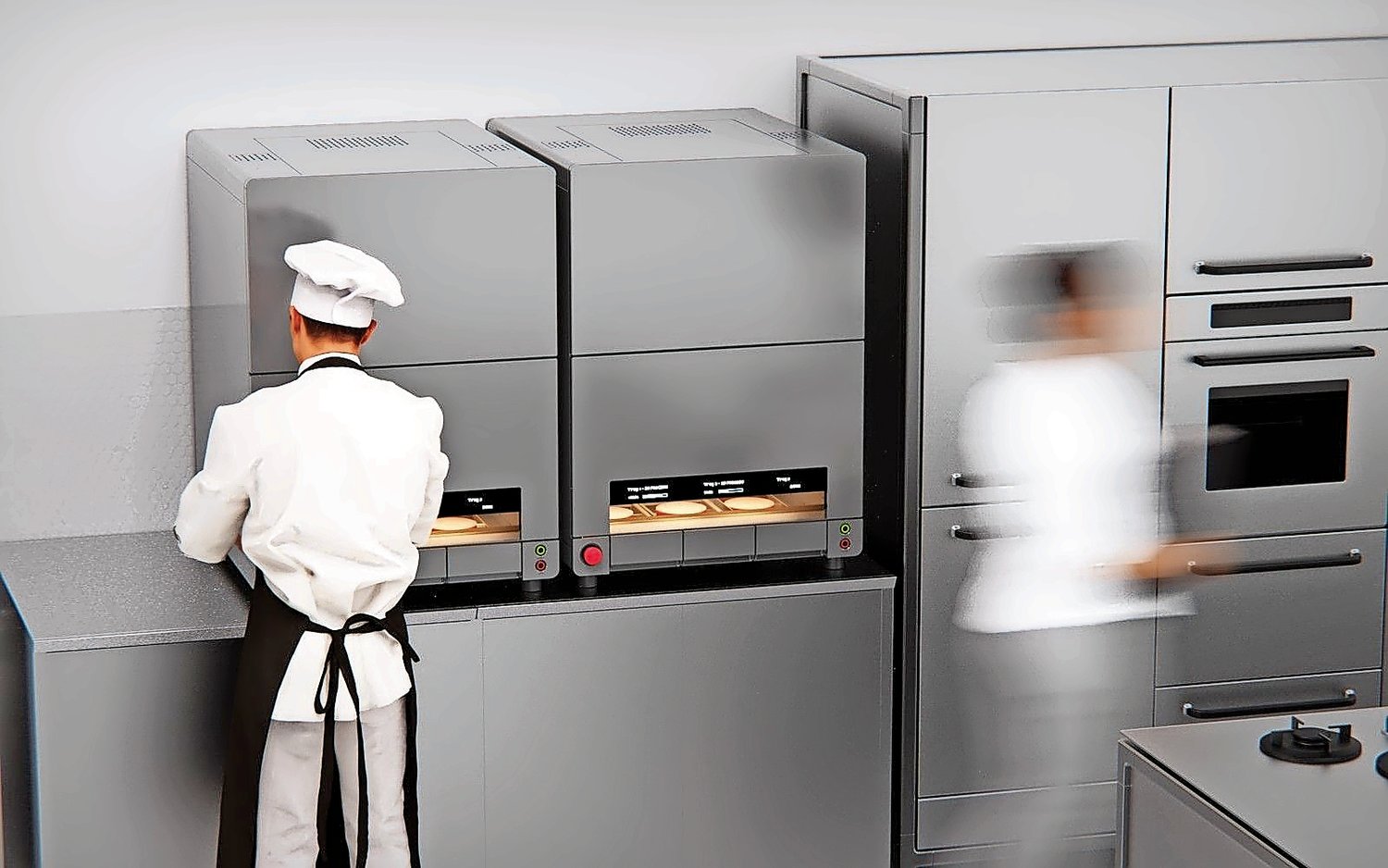 The RobotChef is designed for the food-service industry initially.