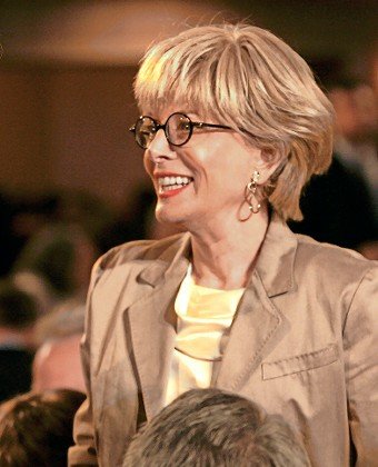 Leslie Stahl at the Peabody Awards in 2008.