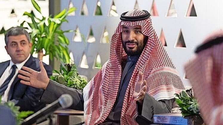 Saudi Crown Prince Mohammed bin Salmán.